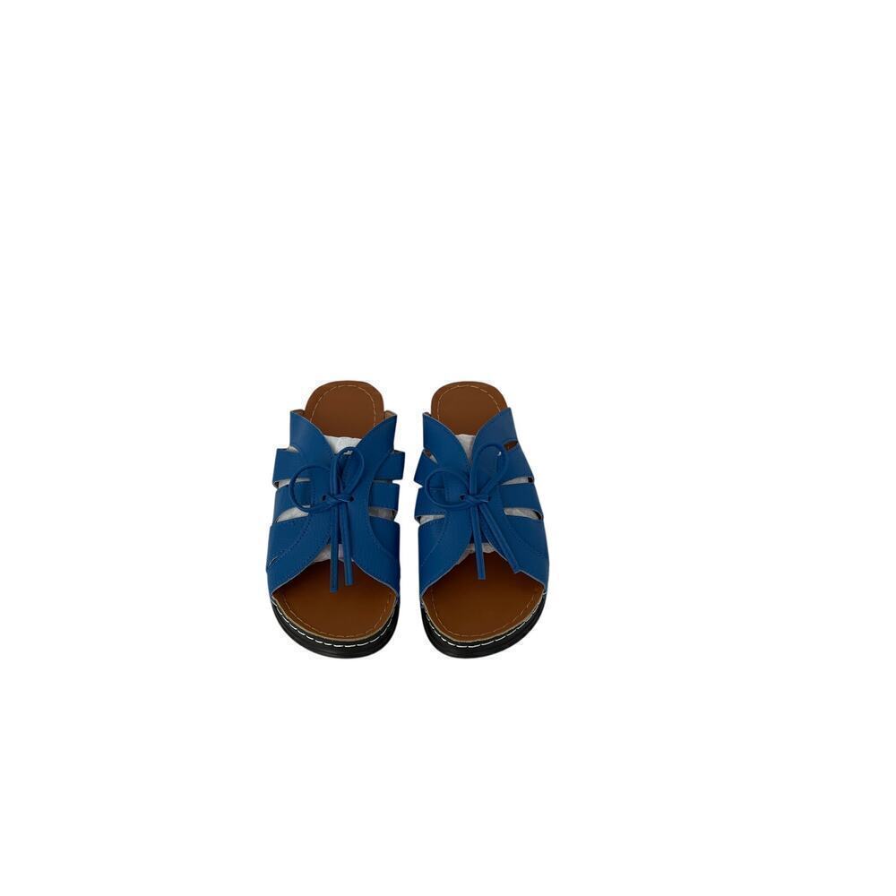 New Women Cute BlueFront Bow Slide on slipper Size 41 (US 10) - Picture 3 of 8